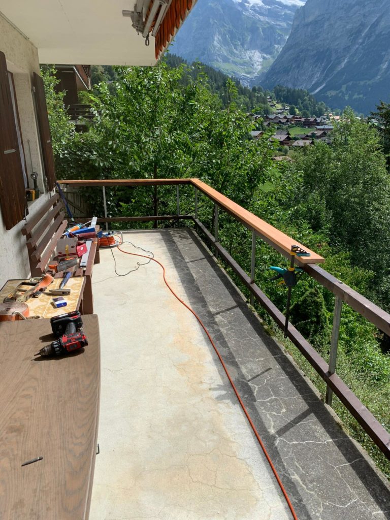 Balkon erneuerung Grindelwald12